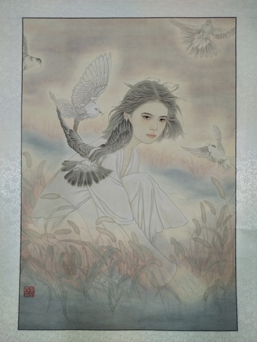 曾淑琬《在水一方》一等奖 曾淑琬《在水一方》一等奖